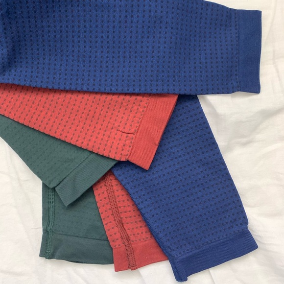 Vital seamless 2.0 leggings in indigo, green, red - Picture 4 of 5